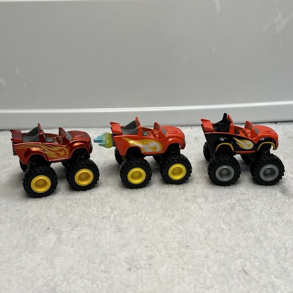 Blaze and the Monster Machines Die Cast Lot Of 3 Ninja Give Me Some Speed! - Picture 6 of 10